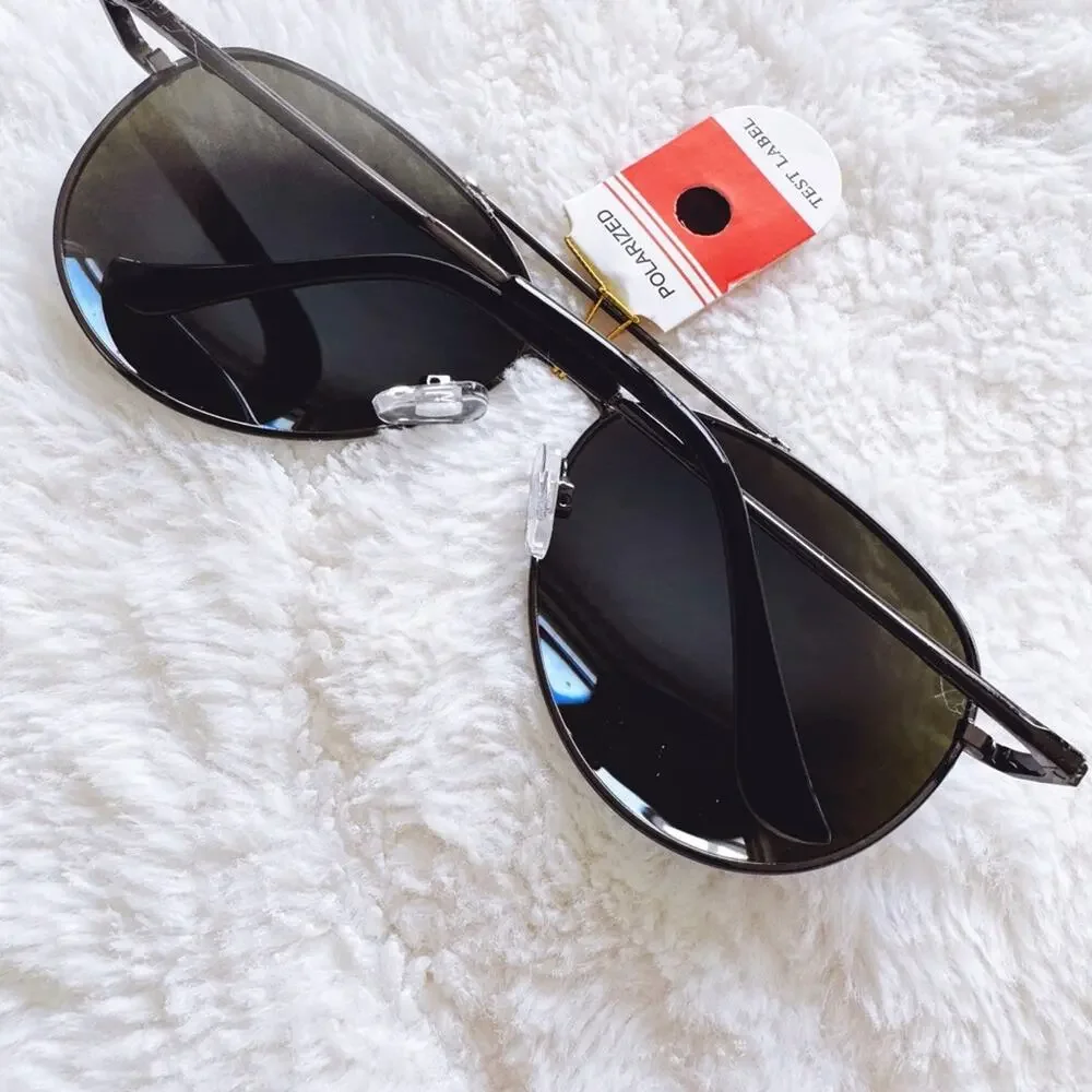 Felix Blue w/Black Rim Mirrored Sunglasses